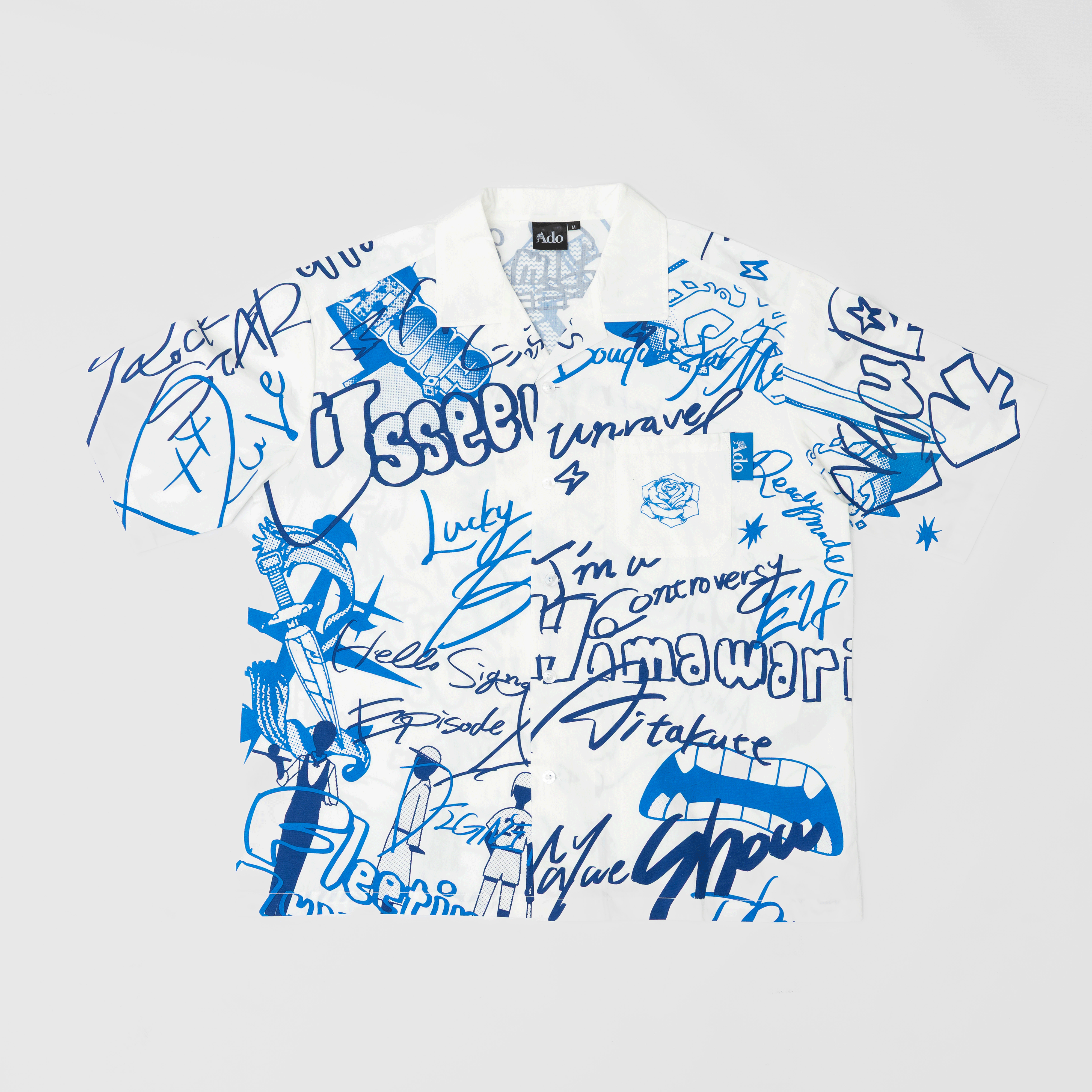二次販売>オープンカラーシャツ 【グッズ】 – Ado Official Music Shop